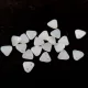 CzechMates 2 Hole Triangle Czech Glass Bead - Alabaster -6mm