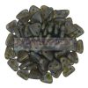 Cseh kétlyukú háromszög gyöngy - Tanzanite-Copper Picasso -6mm Cseh kétlyukú háromszög gyöngy - Tanzanite-Copper Picasso -6mm