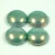 Tekla üveg kaboson - turquoise golden shine- 14mm