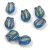 Czech Glass Bead - Tulip - Capri Gold Luster - 9x7mm