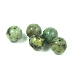 African Turquoise - matte -  round bead 10mm