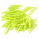 Miyuki Twisted Bugle Japanese Seed Bead - 143fr - Transparent Matte Rainbow Chartreuse - 12mm