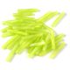 Miyuki Twisted Bugle Japanese Seed Bead - 143fr - Transparent Matte Rainbow Chartreuse - 12mm