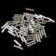 Toho Twisted Bugle Japanese Seed Bead  -  21  -  Silver Lined Crystal  -  size: 9mm