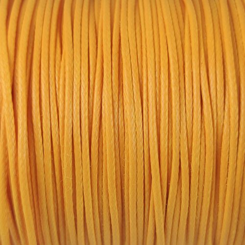 Waxed textile Cord - Light Sunset - 1mm