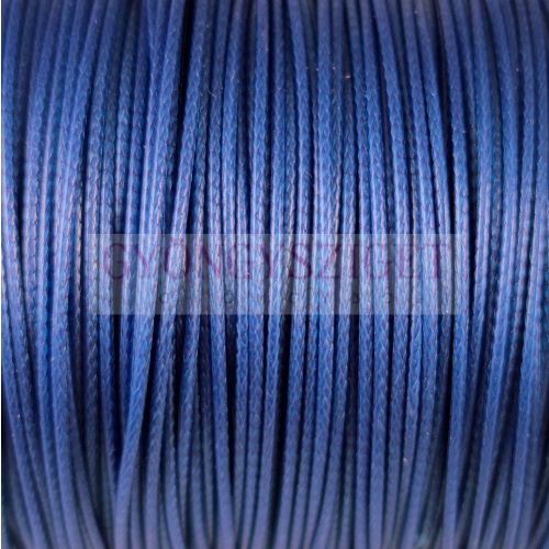 Viaszolt textilszál - Royal Blue - 1mm