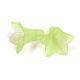 Plastic flower bead - Lime - 21mm