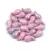 Zoliduo Czech Pressed 2 Hole Glass Bead - Alabaster Pink Luster - 5x8mm - left