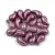 Zoliduo cseh préselt 2lyukú gyöngy - Pastel Burgundy - 5x8mm - BALOS