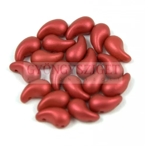 Zoliduo cseh préselt 2lyukú gyöngy - Lavared - 5x8mm - JOBBOS
