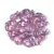 Zoliduo Czech Pressed 2 Hole Glass Bead - crystal vega luster- 5x8mm - RIGHT