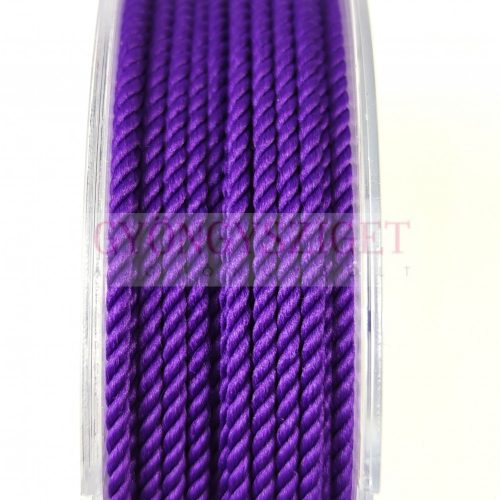 Sodrott zsinór - 2mm - purple